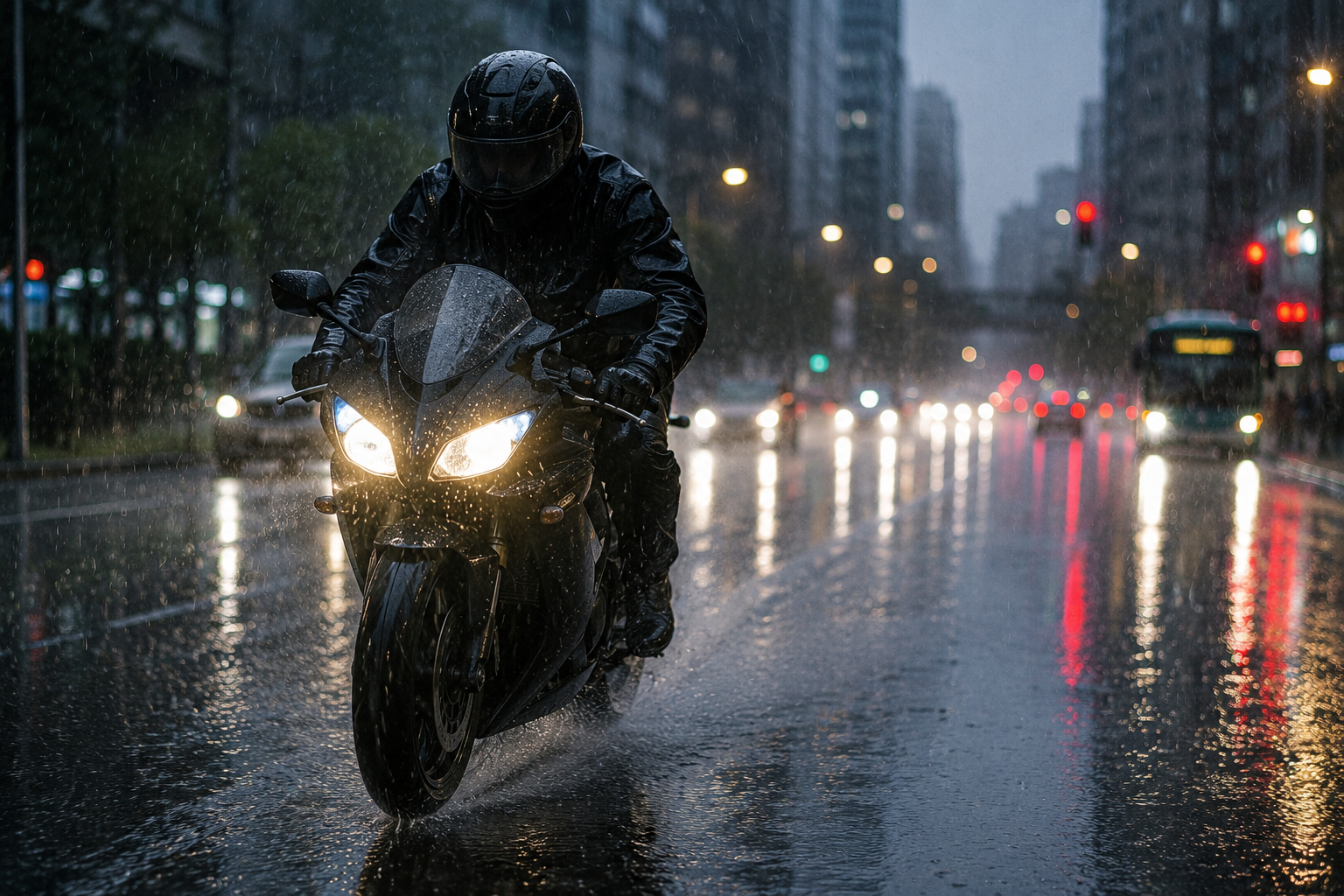 How Weather Conditions Can Increase Motorcycle Accident Risks