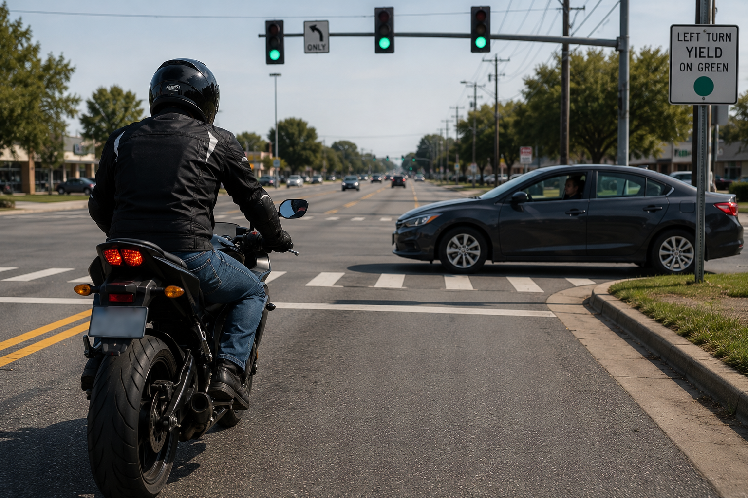 Why Left Turn Collisions Are Dangerous for Motorcyclists