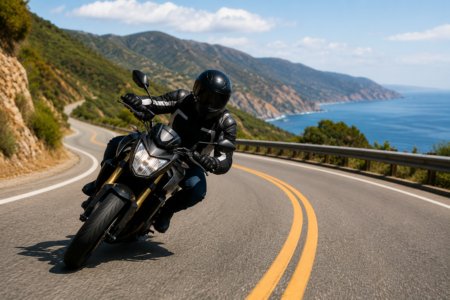 Motorcycle Cornering Techniques- How to Ride Curves Safely