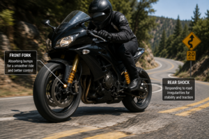 The Role of Motorcycle Suspension in Rider Comfort and Safety